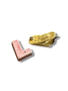 Vintage Salt & Pepper Woodworker Shakers